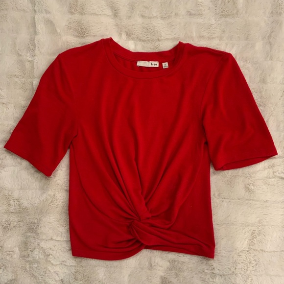 Wilfred Free Subah T-Shirt Red sz XS - Picture 1 of 5